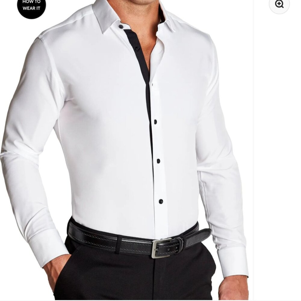 State & Liberty White dress shirt XXL